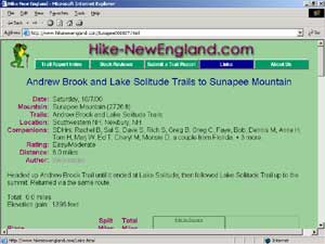 HikeNewEngland.com